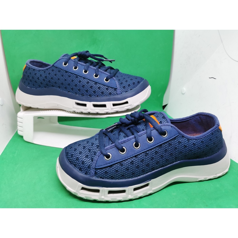 Women's SoftScience SailFin Fin Boat Shoes- Size 9 Navy Blue